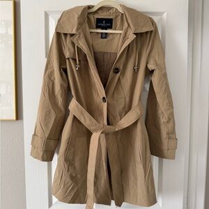 London Fog Women's Tan Trench Coat